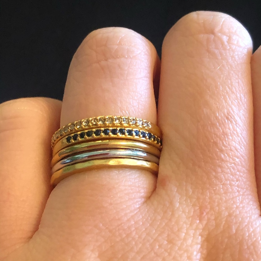 BRAND NEW MADEWELL RINGS- SZ 7